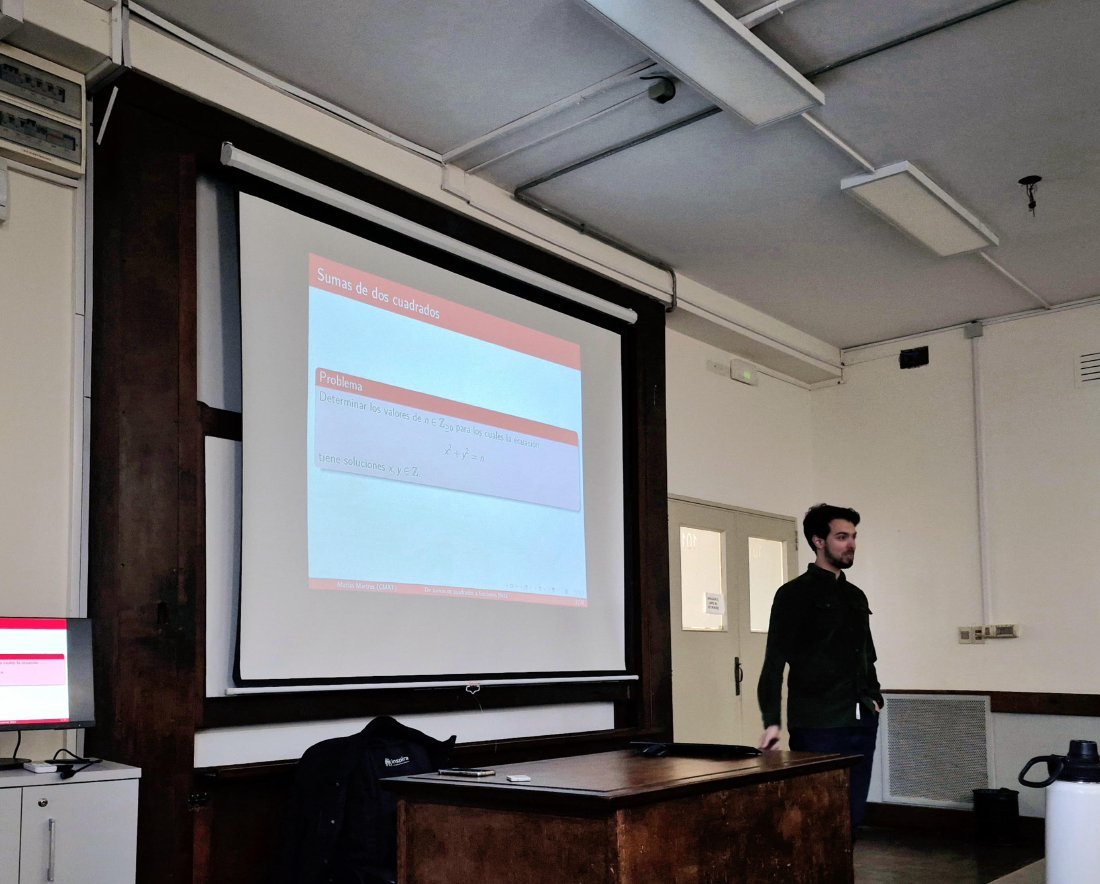 Talk by Matías Martres: From Sums of Squares to Theta Functions - July 16, 2026