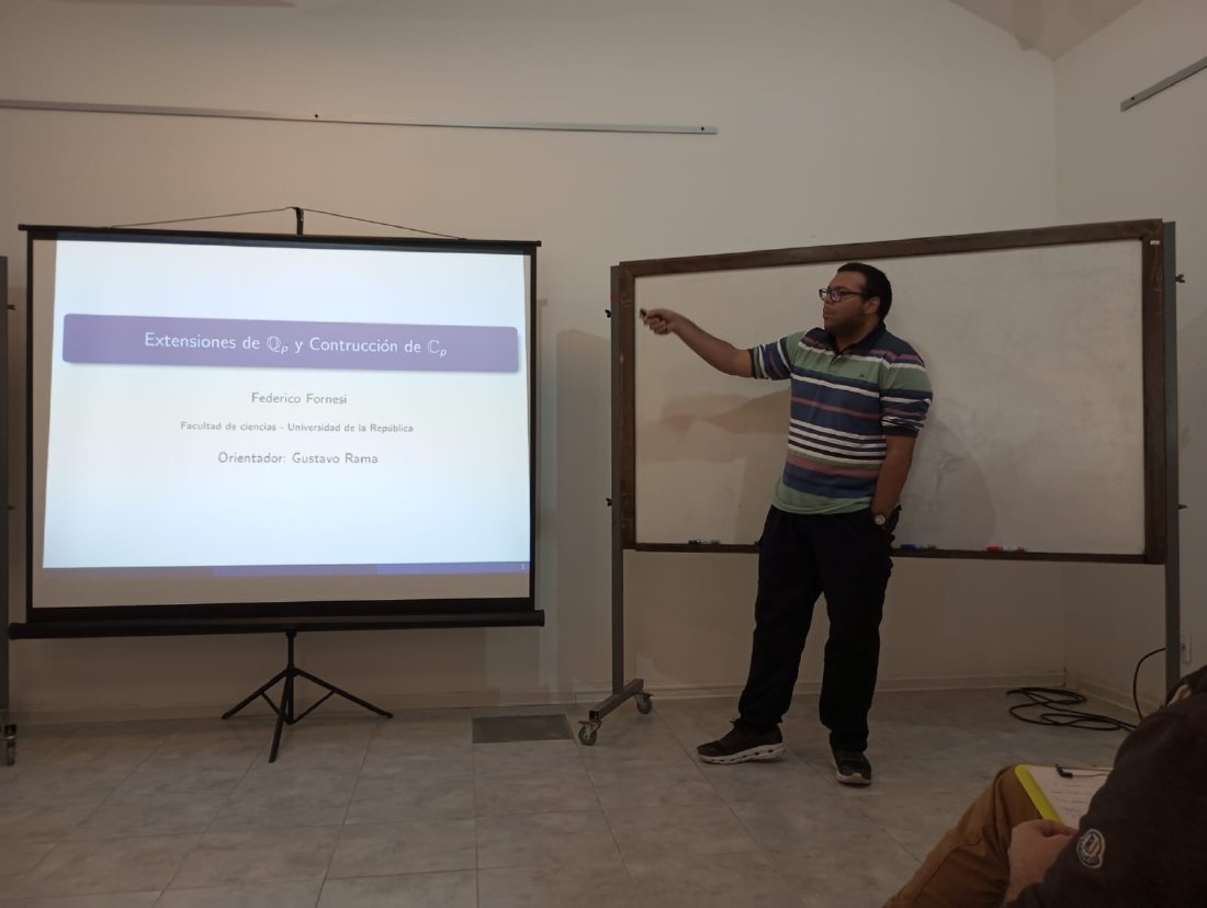 Charla de Federico Fornesi:  Valuaciones, Q_p, y sus Extensiones